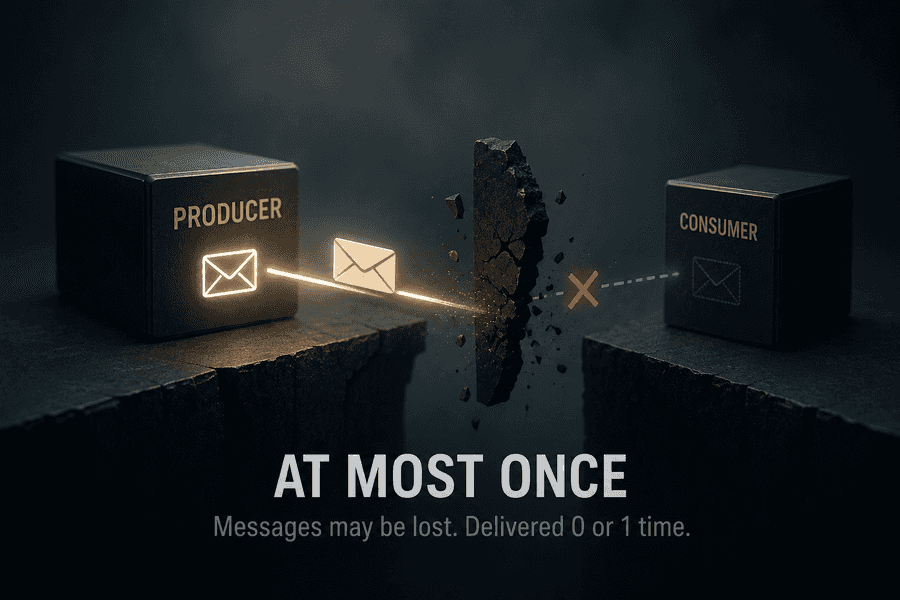 At most once delivery